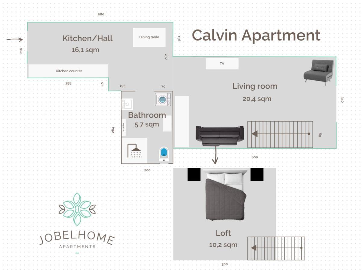 Jobelhome Calvin Apartment Budapest Exterior foto